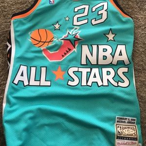 Michael Jordan 1996 All star Throwback Jersey
